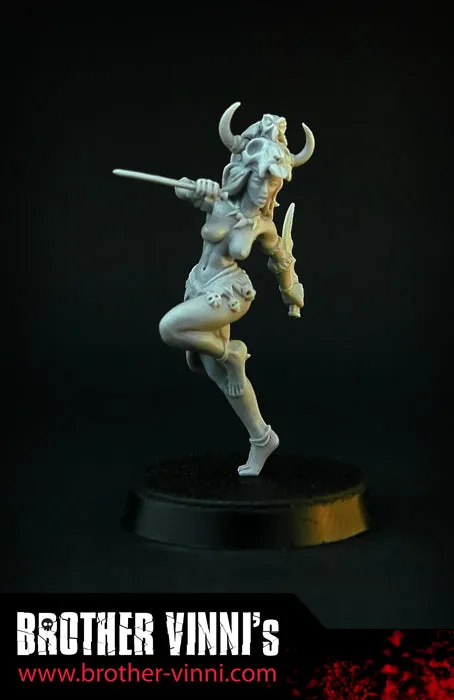 Brother Vinni Ritual Dancer figurine 28mm résine tribale