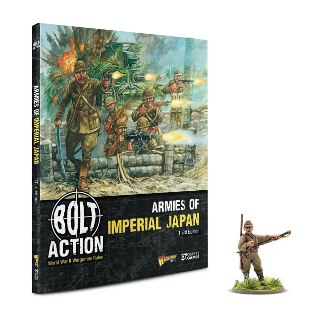 Bolt Action Armies of Imperial Japan livre + figurine Onoda édition 3