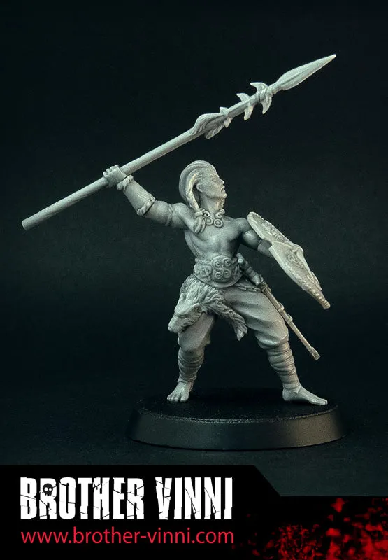 Brother Vinni Cuchulain figurine résine 32mm command pack Saga