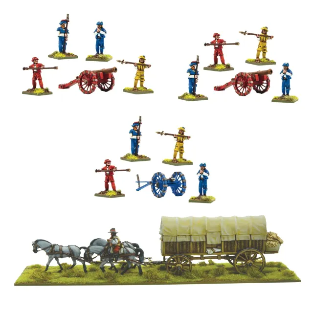 Bolt Action Pike & Shotte Italian Wars train artillerie métal