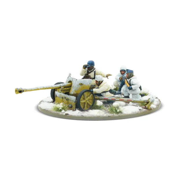 Bolt Action Winter Fallschirmjäger Pak 40 canon antichar hiver
