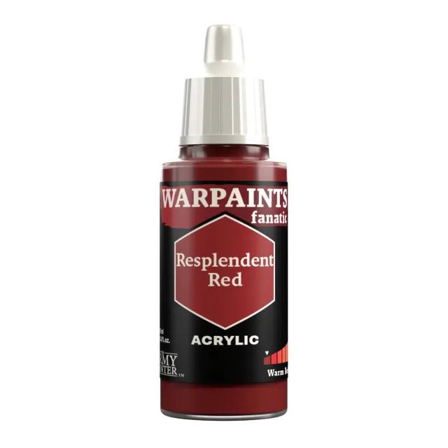 Army Painter Warpaints Fanatic Resplendent Red peinture 18 ml rouge