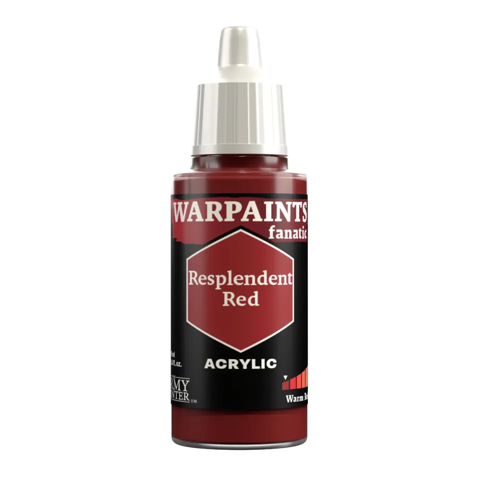 Army Painter Warpaints Fanatic Resplendent Red peinture 18 ml rouge