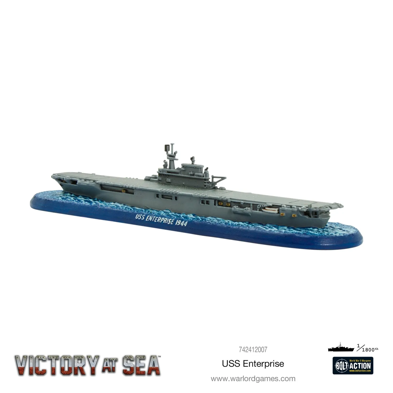 Bolt Action Victory at Sea USS Enterprise porte-avions