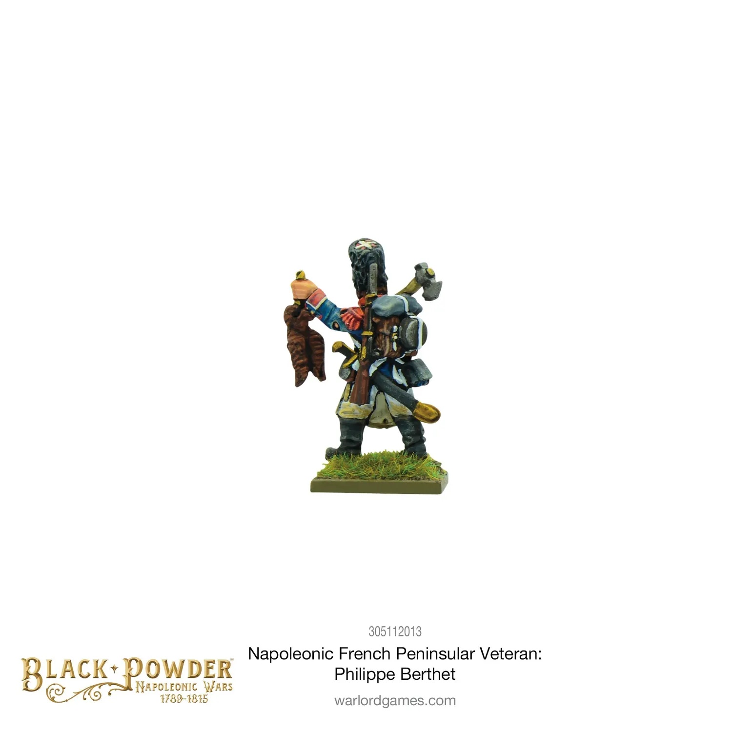 Bolt Action Black Powder Napoleonic French Peninsular Veteran Philippe Berthet figurine