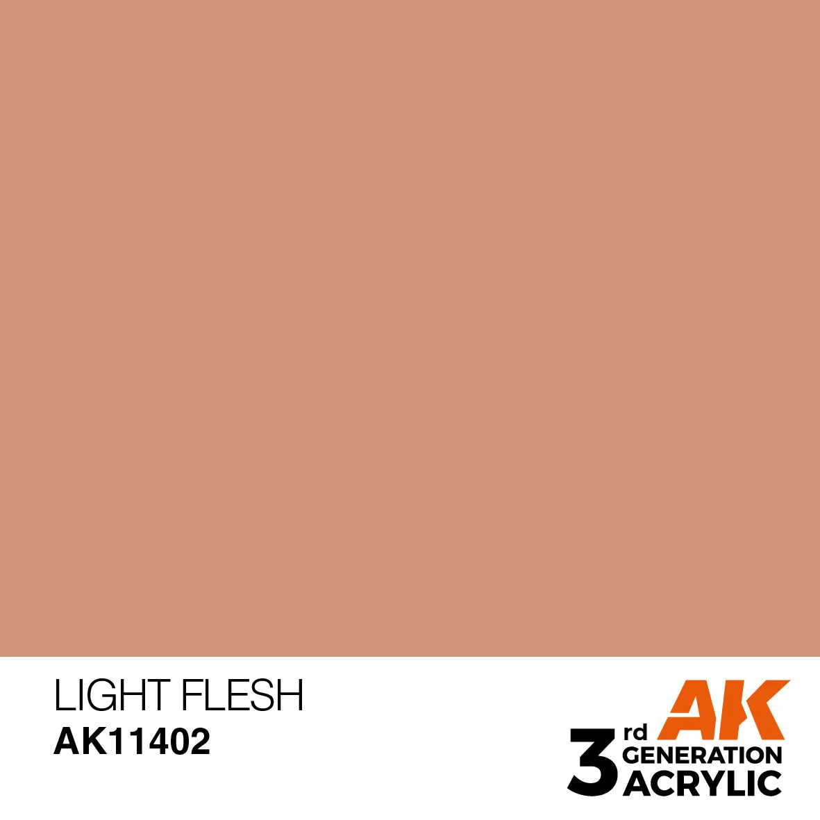AK Interactive 3Gen Light Flesh peinture acrylique 17 ml