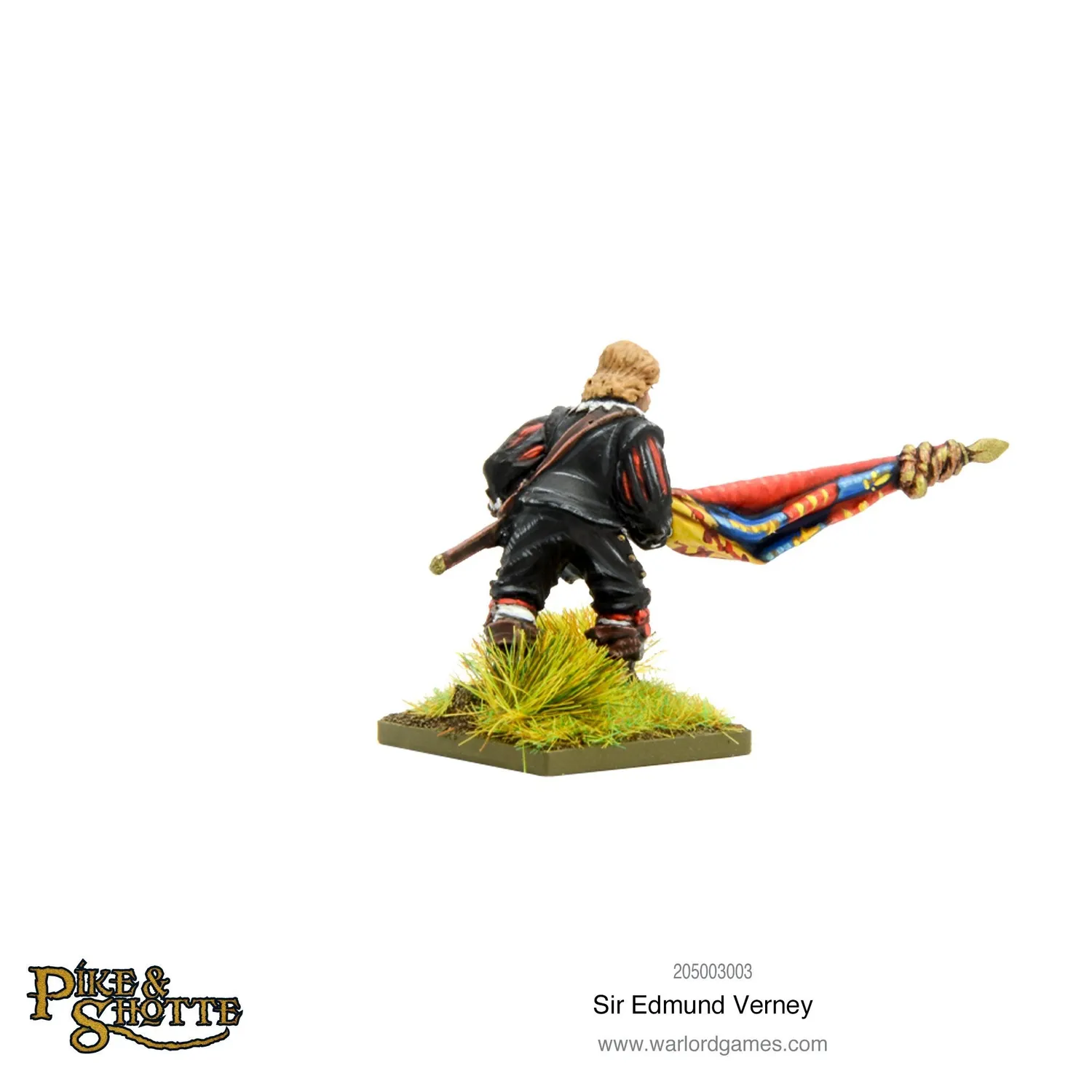 Warlord Games Sir Edmund Verney figurine métal guerre civile