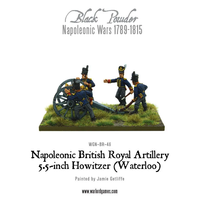 Warlord Games Black Powder Howitzer 5.5-inch figurine métal Waterloo