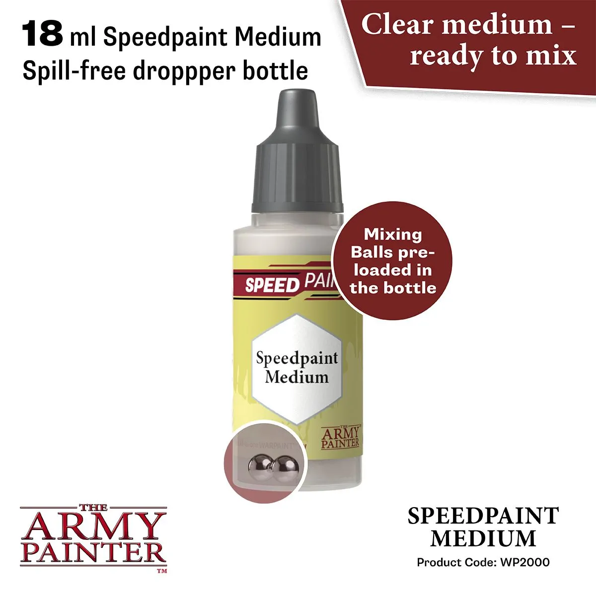 Army Painter Speedpaint Medium médium peinture diluant
