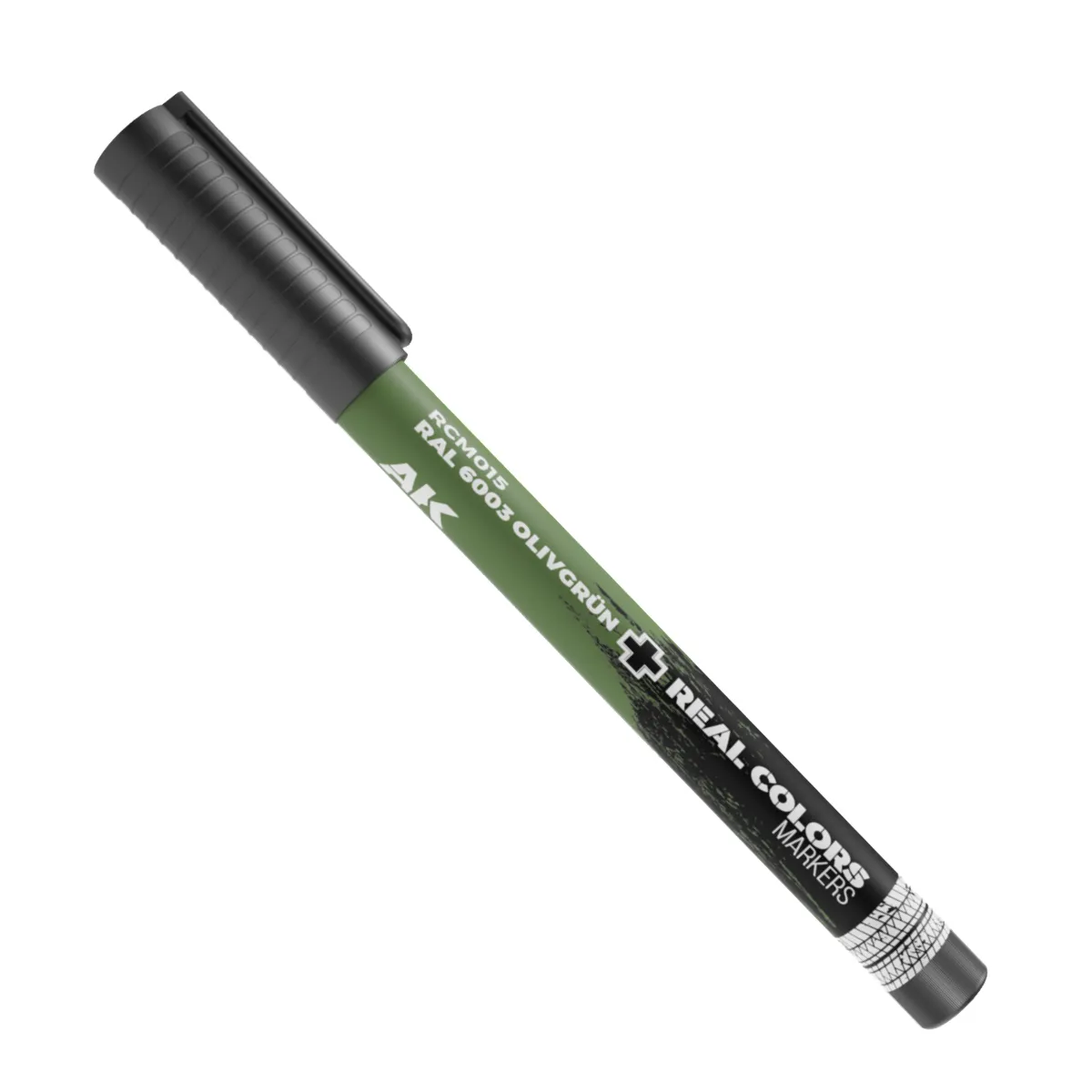Des Tranchées aux Barricades Marqueur acrylique VERT OLIVE RAL 6003 peinture