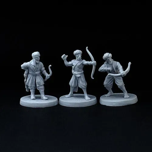 Brother Vinni Saracen Archers figurine 28 mm lot 3
