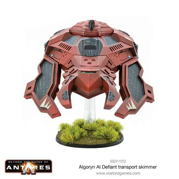 Bolt Action Antares Algoryn AI Defiant skimmer véhicule résine