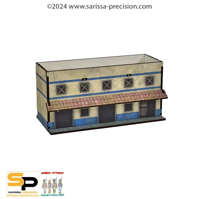 Bolt Action 15mm Rome Insula 2 bâtiment MDF prépeint