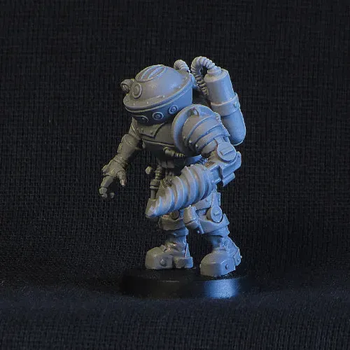 Brother Vinni Heavy Diver figurine résine 32 mm non peinte