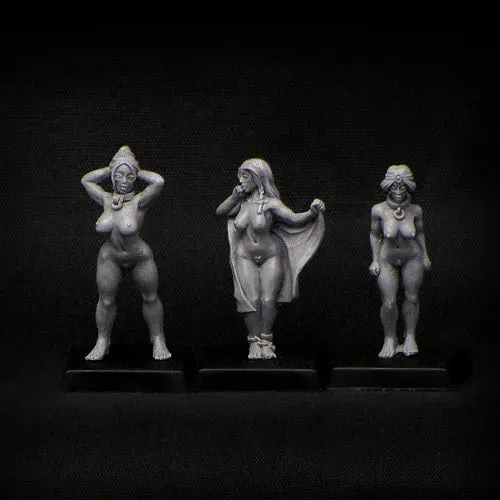 Brother Vinni Esclaves lot 3 figurines résine 28mm 18+