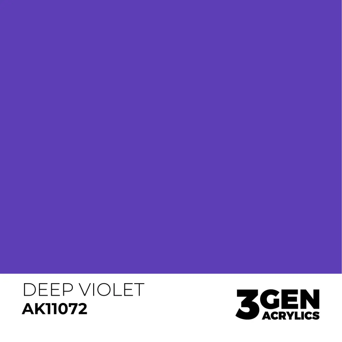 AK Interactive 3Gen Deep Violet peinture 17 ml violet profond
