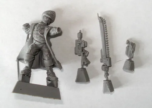 Brother Vinni Commissar #3 figurine science-fiction 28 mm résine