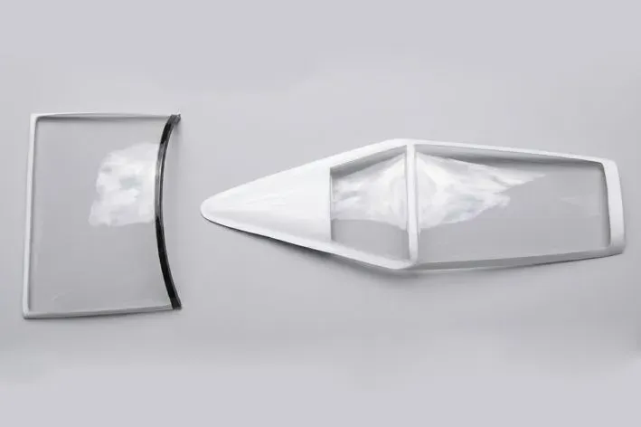Black Horse Model Canopy for BH124- PZL-104 Wilga size 30-35cc gas verrière