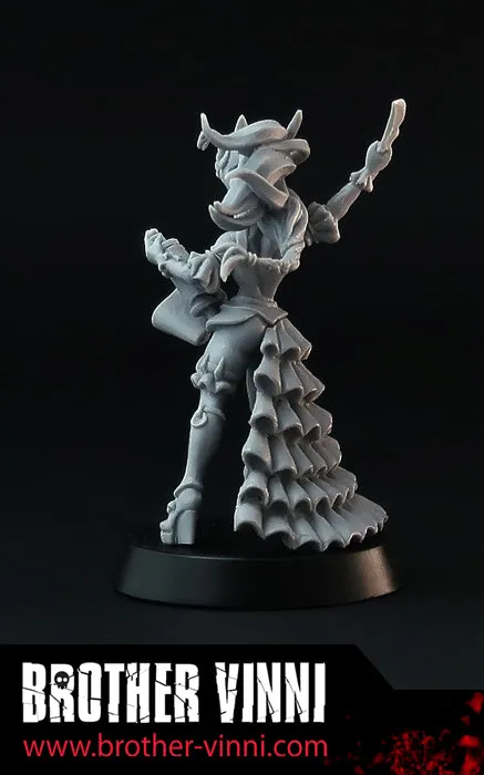 Brother Vinni Dark Elf Sorceress figurine résine 32mm