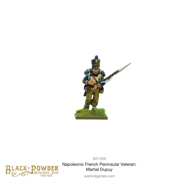 Bolt Action Black Powder Martial Dupuy figurine 1 pièce résine