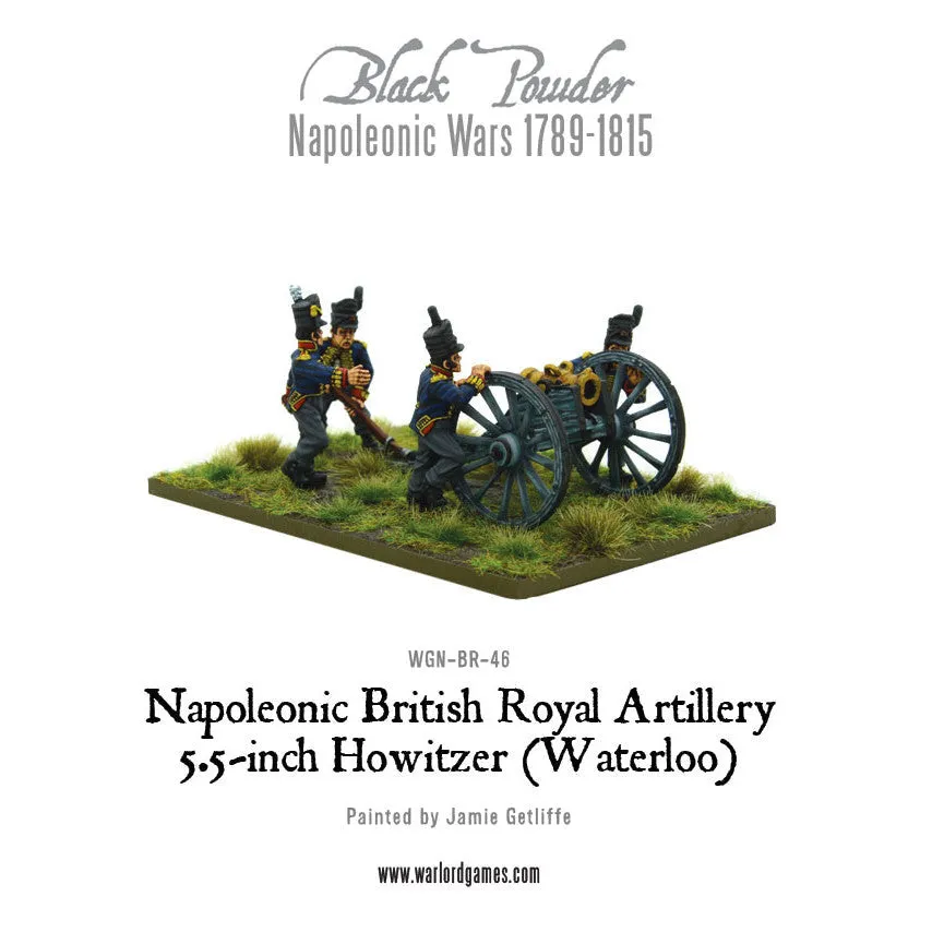Warlord Games Black Powder Howitzer 5.5-inch figurine métal Waterloo