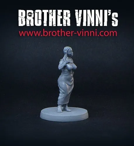Brother Vinni Egyptian Woman figurine résine 28mm historique