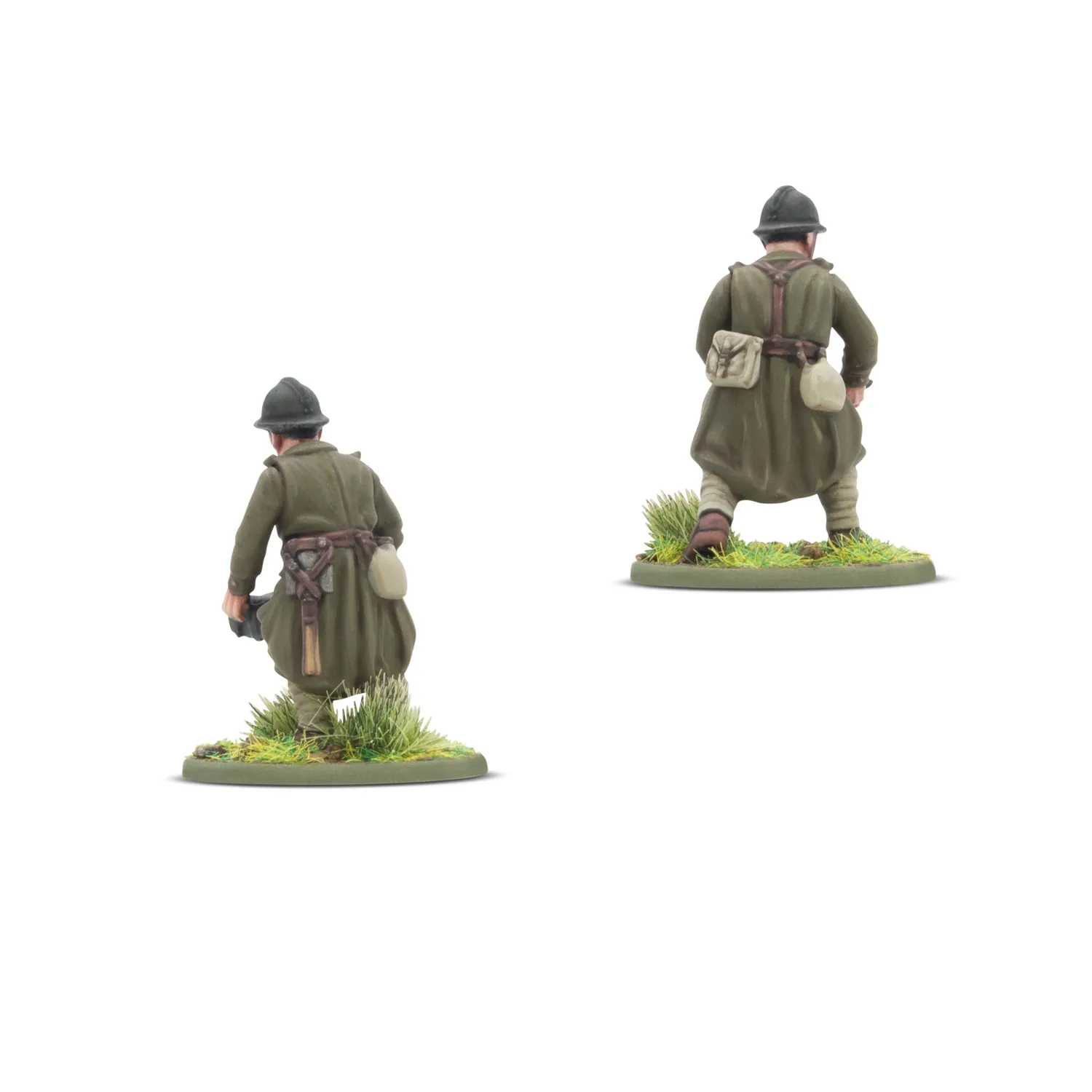 Bolt Action French Army 75mm Light Artillery canon plastique