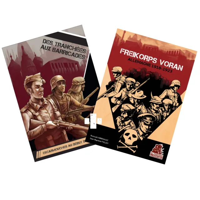 Des Tranchées aux Barricades Livre de règles + supplément Freikorps Voran