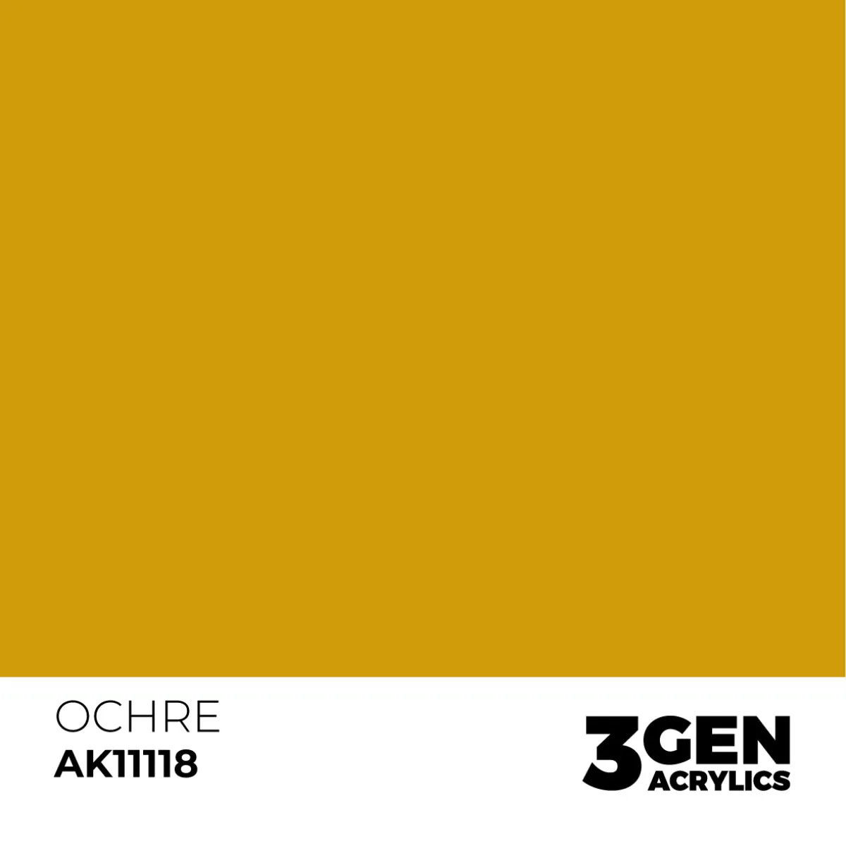 AK Interactive AK 3Gen Ocher peinture acrylique 17ml