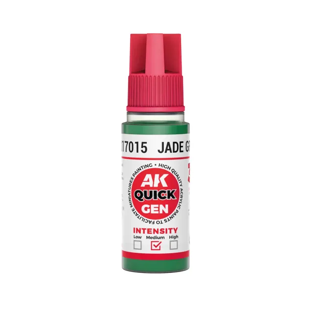 Bolt Action QuickGen Acrylic Jade Green peinture contrast verte 18 ml