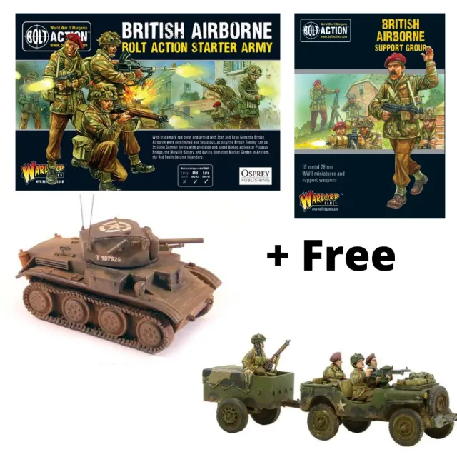 Bolt Action Start Collecting British Airborne coffret armée