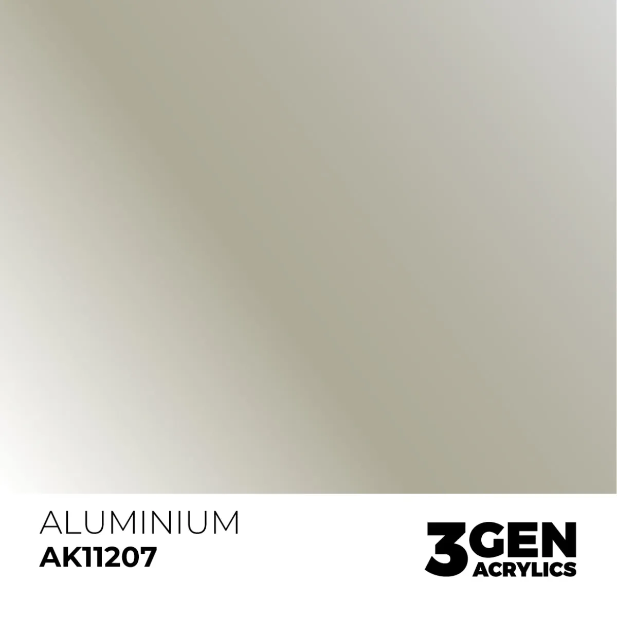 AK Interactive 3Gen Acrylic Aluminium peinture acrylique 17 ml métallique