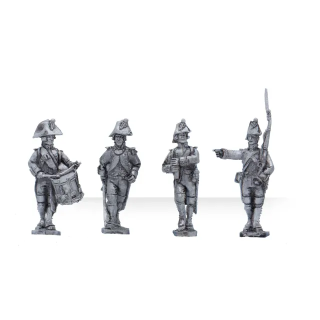Bolt Action Black Powder National Guard Marching régiment 28mm