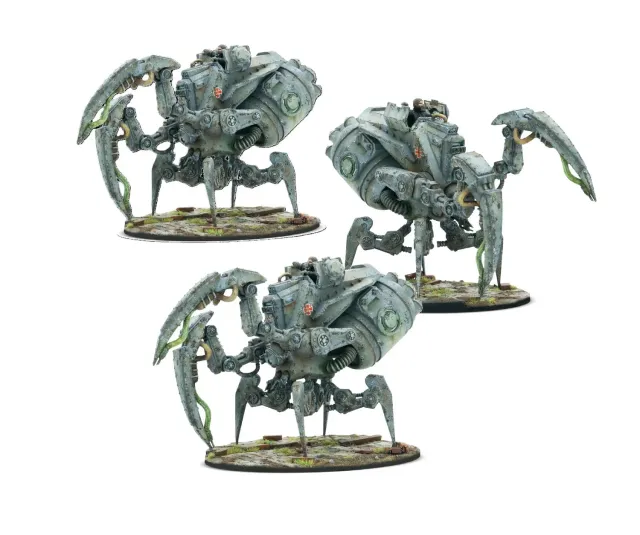 Bolt Action Konflikt ’47 Nachtzehrer Armoured Walker Platoon marcheurs plastique