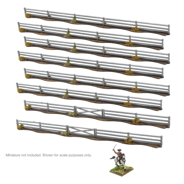 Skytrex Black Powder Epic Battles Revolution! Fences A clôtures MDF 15 mm
