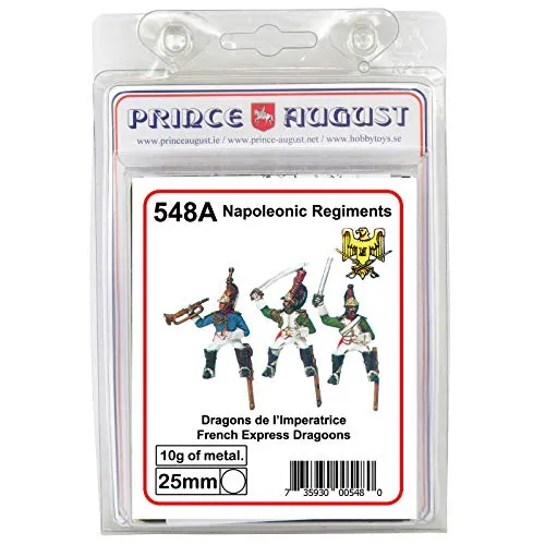Prince August Hobby Motif dragons de l’impératrice française PA548A moule 25 mm