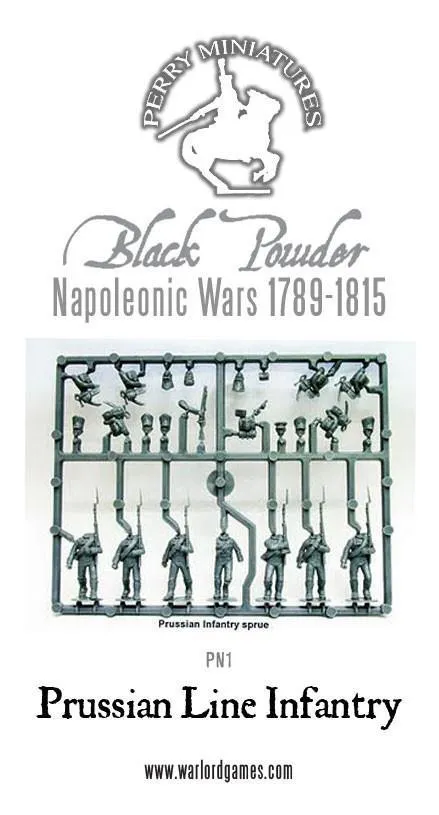 Perry Miniatures Napoleonic Prussian Line Infantry figurines 1813