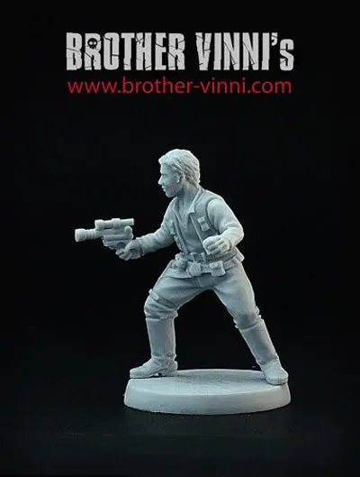 Brother Vinni Good Guy figurine résine 35mm sci-fi