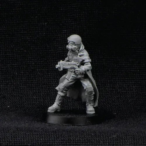 Brother Vinni Veteran figurine résine 28 mm post-apo