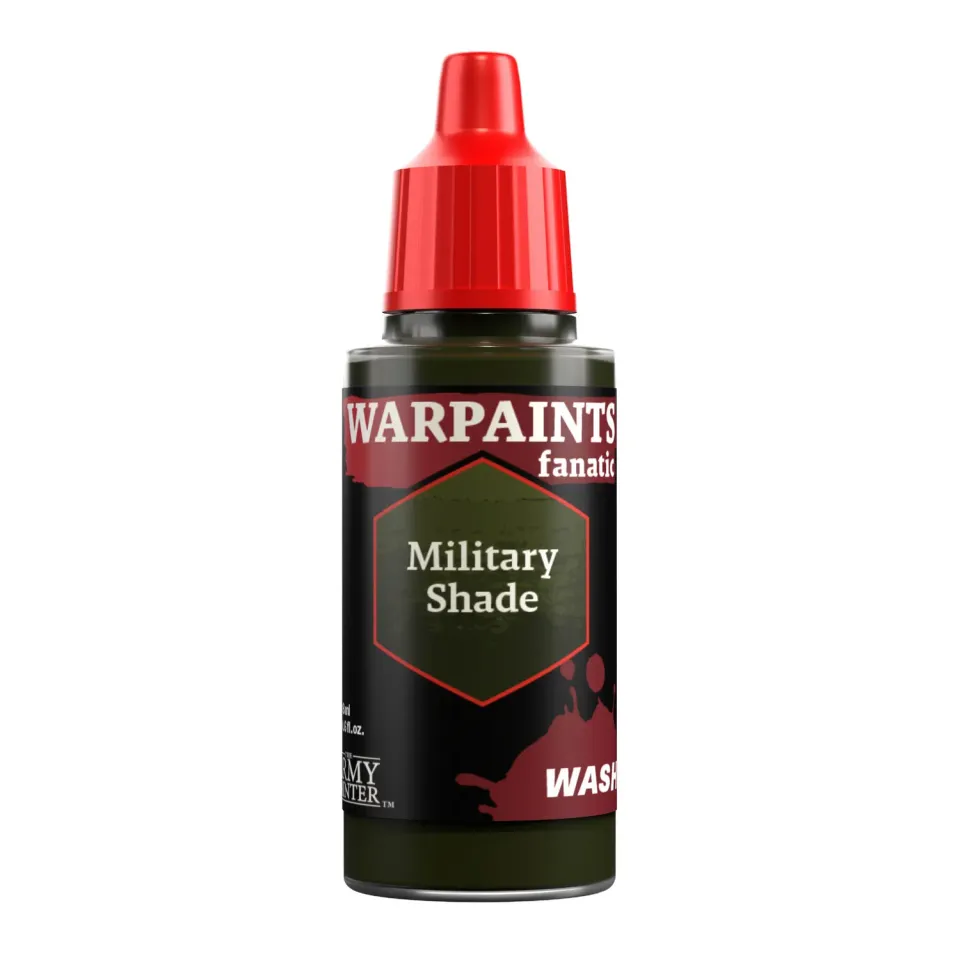 Warpaints Fanatic Wash Military Shade peinture 18ml