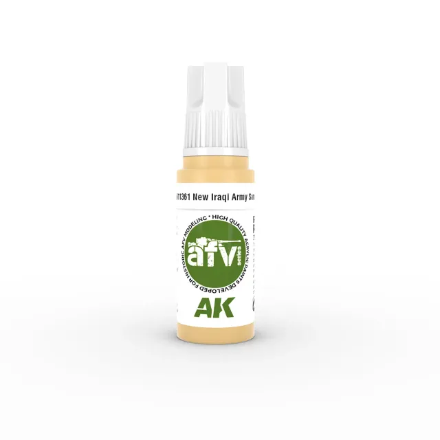 AK Interactive 3Gen peinture New Iraqi Army Sand 17ml