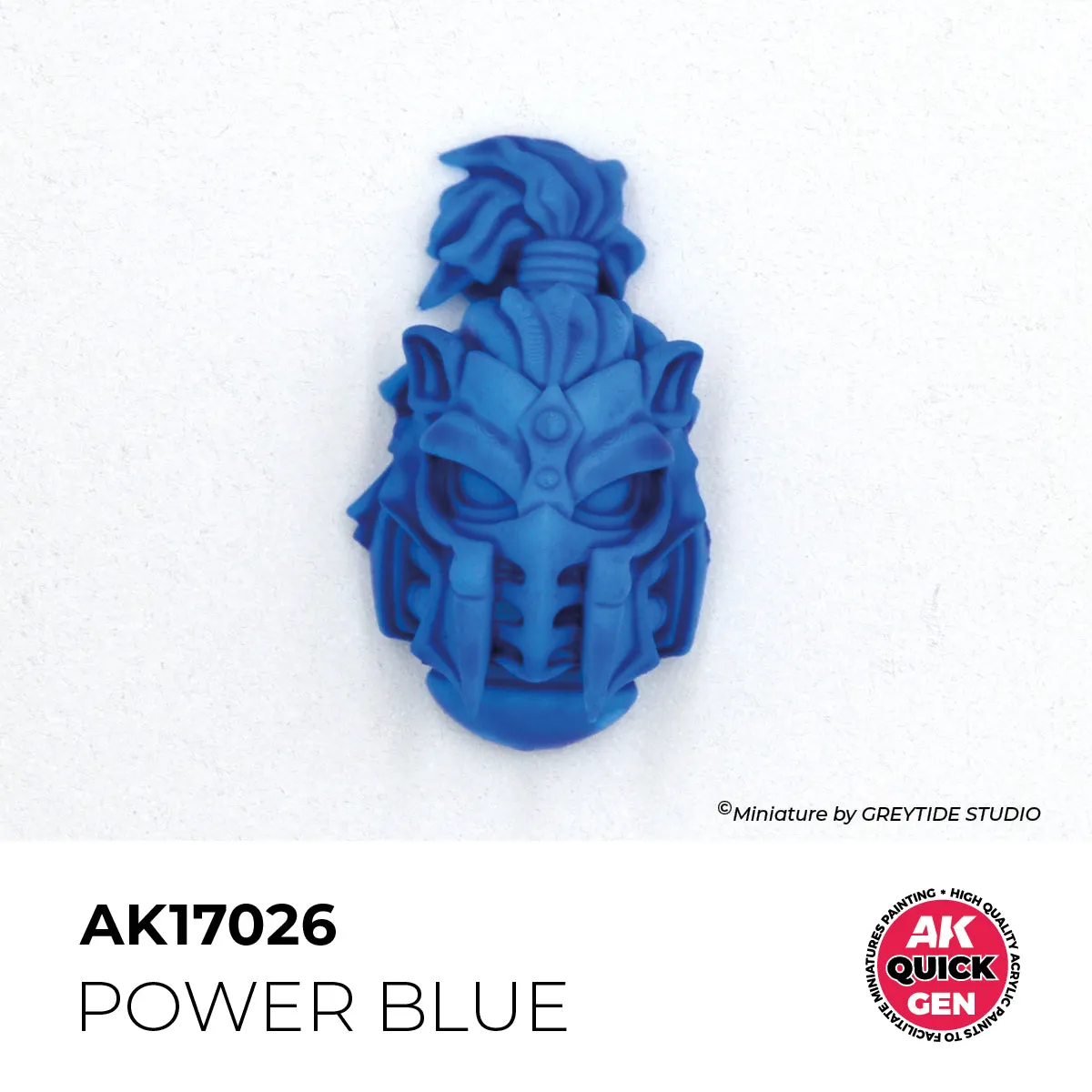 AK Interactive QuickGen Power Blue peinture 18 ml contraste
