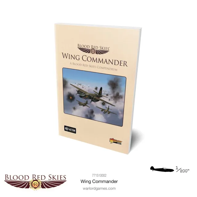 Bolt Action Blood Red Skies Wing Commander compendium livre de règles