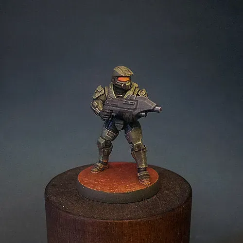 Brother Vinni Space Commander figurine résine 28mm officier