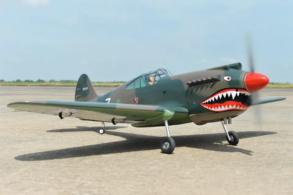Black Horse Model BH161 P-40C Tomahawk avion RC 2276 mm