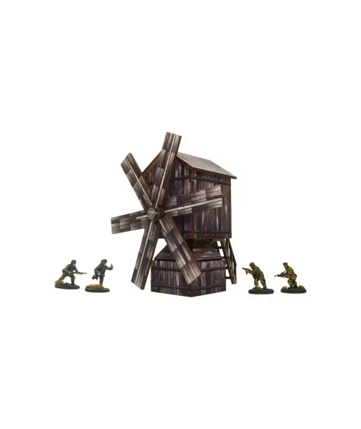 Des Tranchées aux Barricades Moulin Ostfront décor 28mm prépeint