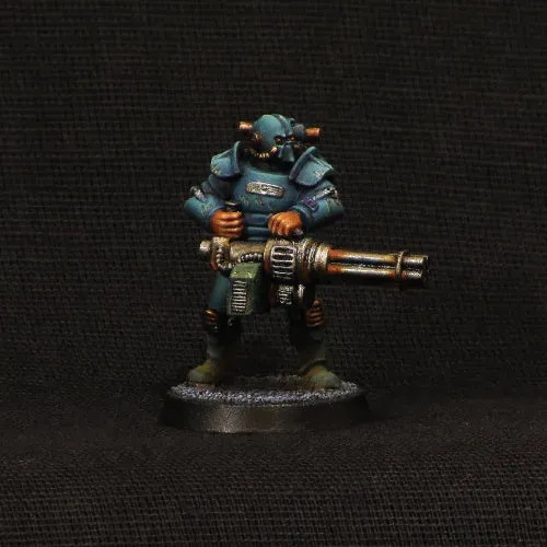 Brother Vinni Soldat Blindé Post-Apo figurine 28mm résine