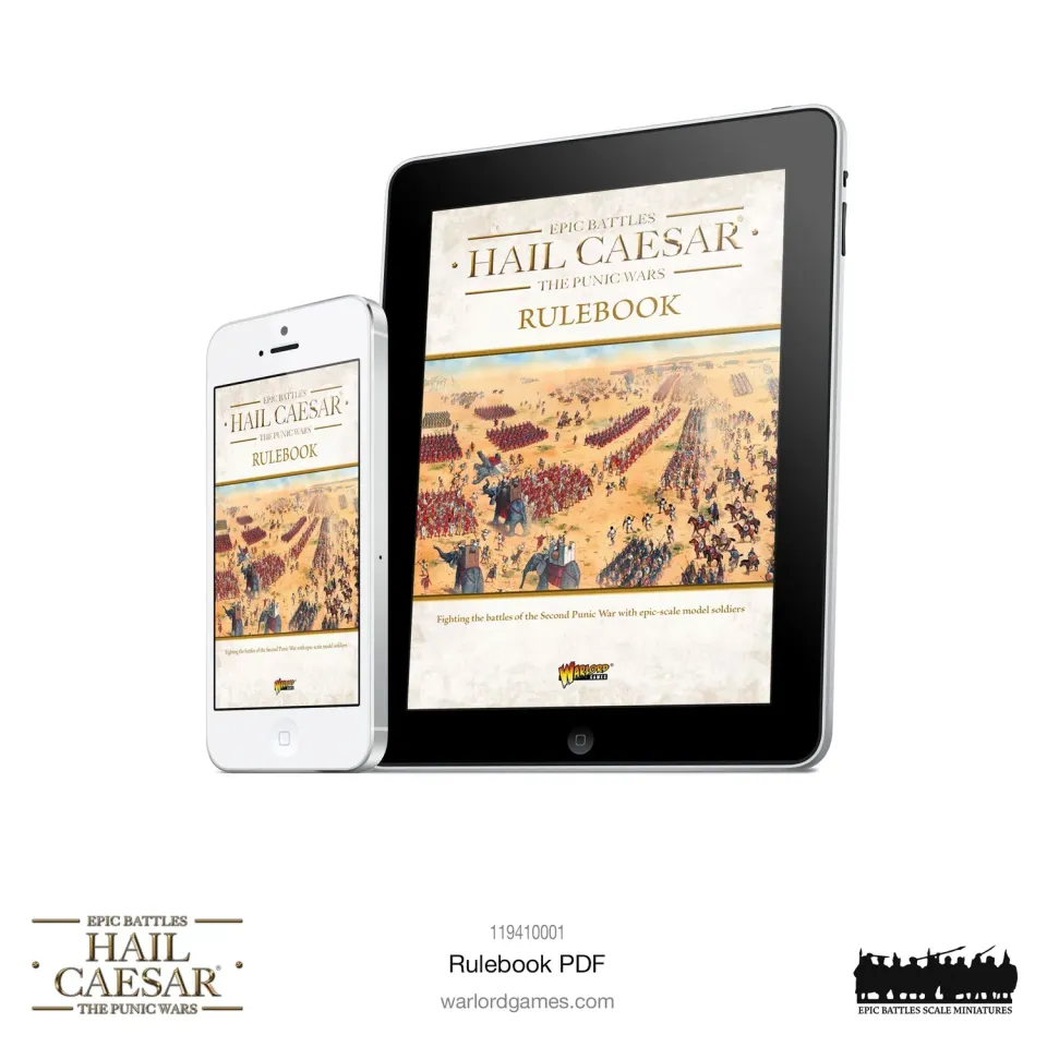 Hail Caesar Epic Battles Punic Wars PDF livre de règles