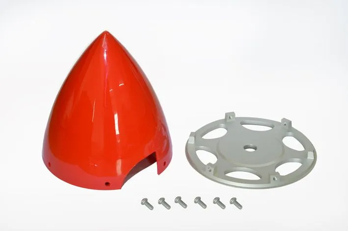 Black Horse Model Scale spinner rouge 115 mm