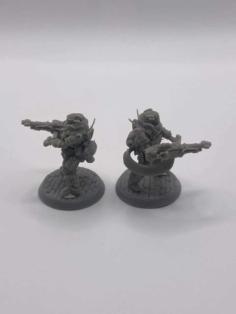 Epic Forge Artillerie Légère Sci-Fi figurine résine duo